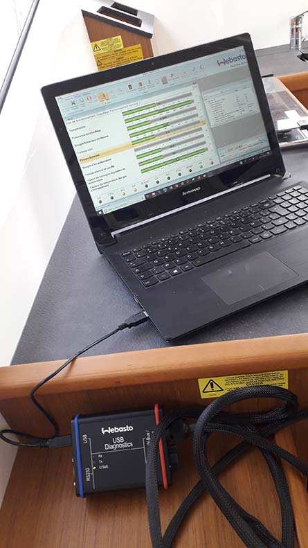 diagnostic chauffage webasto